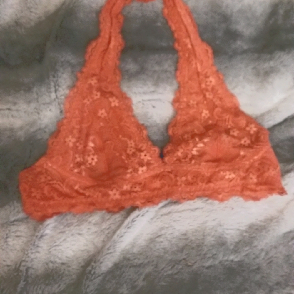Lace Halter Top Bra